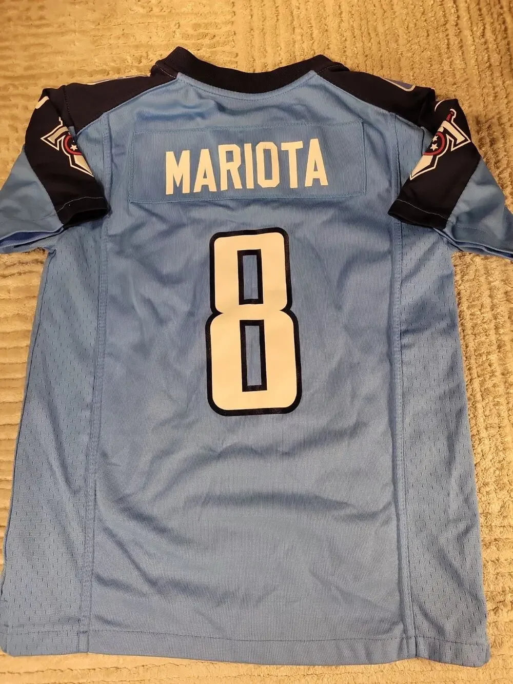 Nike Marcus Mariota Tennessee Titans Jersey Youth Medium Boys Kids Children